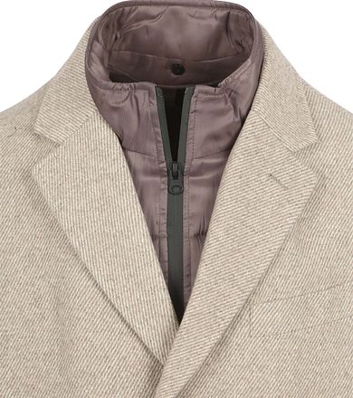 Suitable Kåpe Ull Twill Sand