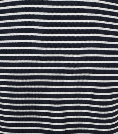 Suitable Respect Pullover Otto Dark Blue Stipe