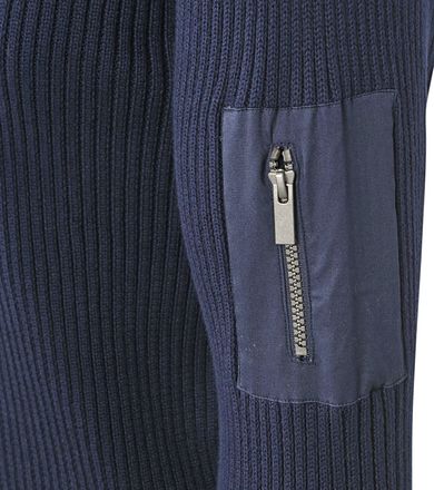 Suitable Mou Half Zip Pullover Navy