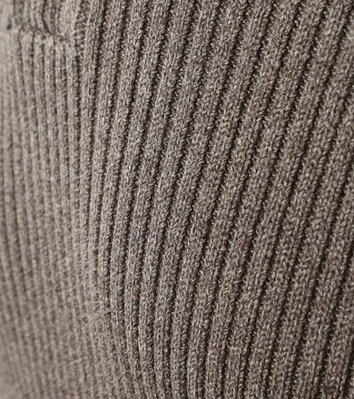 Suitable Mou Half Zip Genser Beige