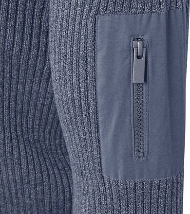 Suitable Mou Half Zip Genser Blå