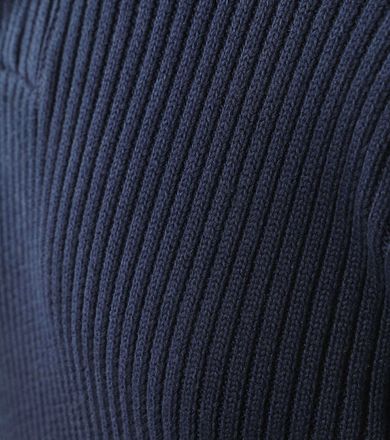 Suitable Mou Half Zip Pullover Navy