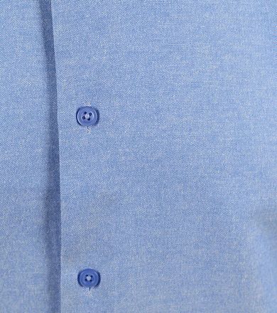 Suitable Short Sleeve Overhemd Blauw