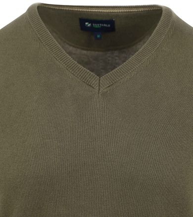 Suitable Respect Pullover Vinir Olivgrün