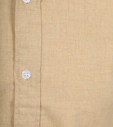 Suitable Skjorte Flanell Beige