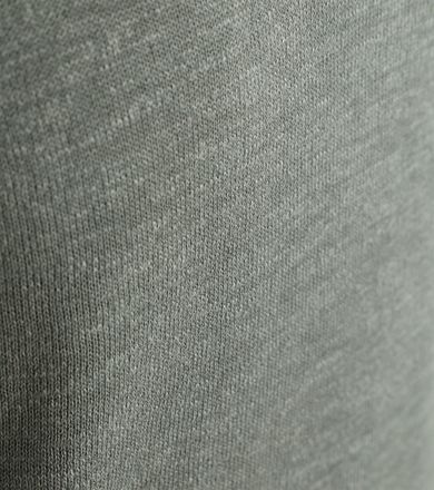 Suitable Slub Yarn Half Zip Pullover Green