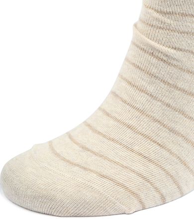 Suitable Socks 3-Pack Print Ecru