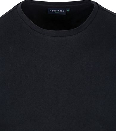 Suitable Respect T-shirt Jim Steel Dark Blue