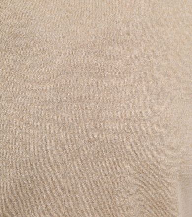 Suitable Tröja Rundhals Johan Beige