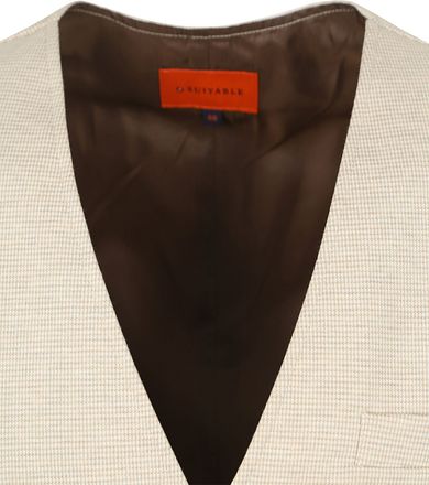 Suitable Vest Kris Sand