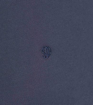 Superdry Vintage Destroy Pique Skjorta Segling Marinblå
