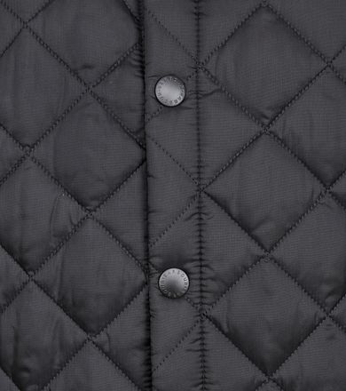 Barbour Heritage Liddesdale Quiltad Jacka Svart