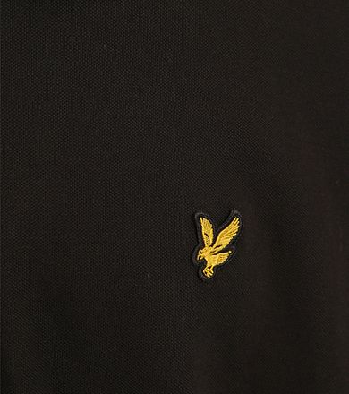 Lyle & Scott Plus Size Polo Svart
