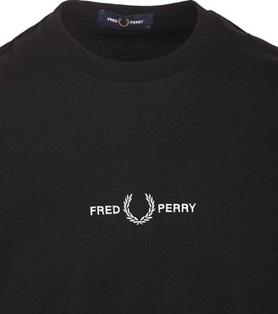 Fred Perry T-shirt M4580 Svart