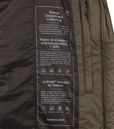 Tenson Transition Jacket Dark Green