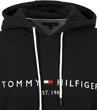Tommy Hilfiger Huvtröja Core Svart