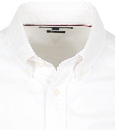 Tommy Hilfiger Oxford Hemd Wit