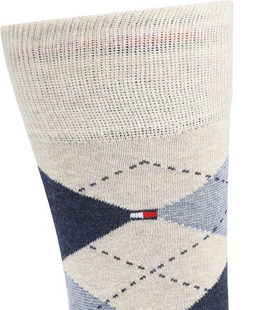 Tommy Hilfiger sokker 2-pakning, beige melert