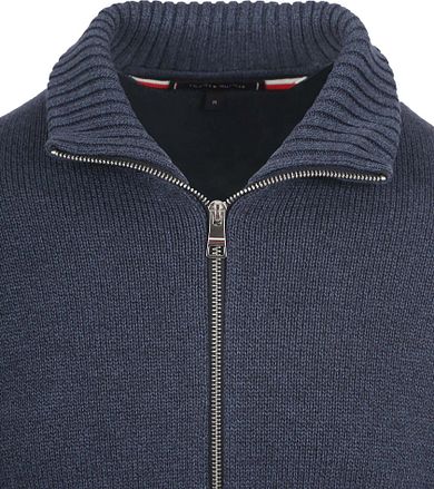 Tommy Hilfiger Vest Mouliné Navy