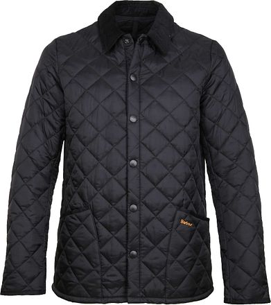 Barbour Heritage Liddesdale Quiltet Jakke i Sort