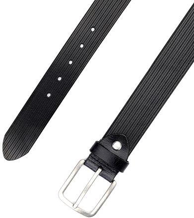 Suitable Belte Struktur Lær Navy