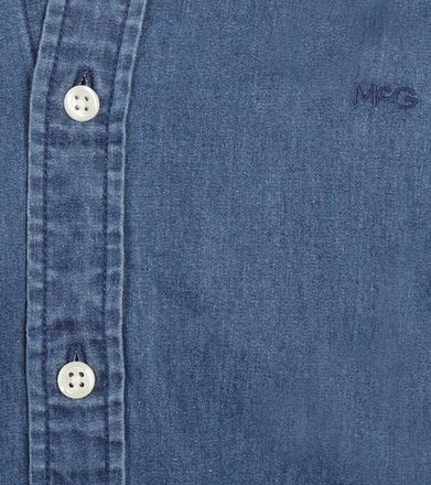 McGregor chambray-skjorte i indigo