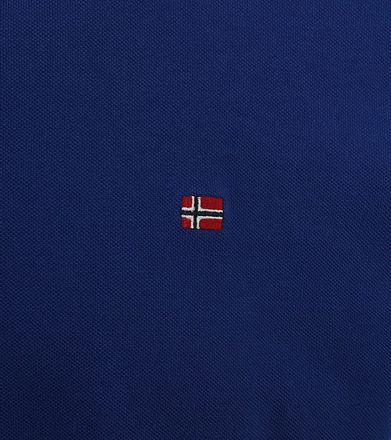 Napapijri Ealis Pique Koboltblå