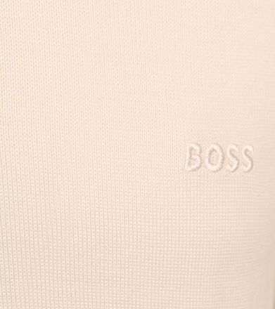 BOSS Tröja Botto Ull Kräm