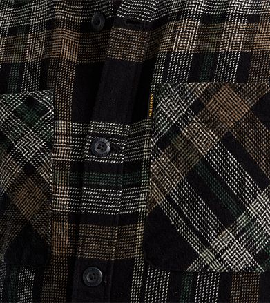 PME Legend Overshirt Checks Black Grey