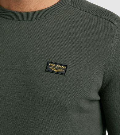 PME Legend Buckley Sweater Olive Green