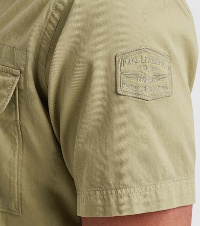PME Legend Short Sleeve Hemd Bedford Grün