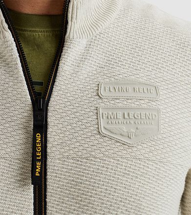 PME Legend Cargo Vest Strikket Ecru