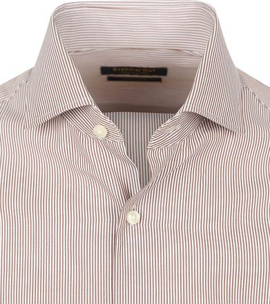 SH-STEPP-CaW-07 Pin Stripe Brown