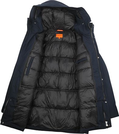 Suitable Parka Black Mountain Marine Modern-Fit