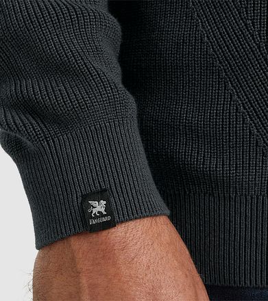 Vanguard Tröja Halv Zip Antracit