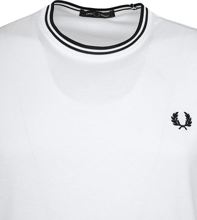 Fred Perry Twin Tipped T-shirt Vit