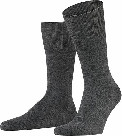 FALKE Airport Sokker Grå 3070
