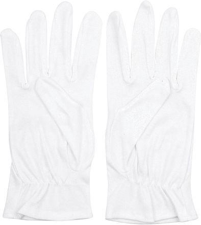 Weiße Handschuhe