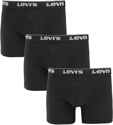Levi's Boxershorts 3-Pack Uni Black