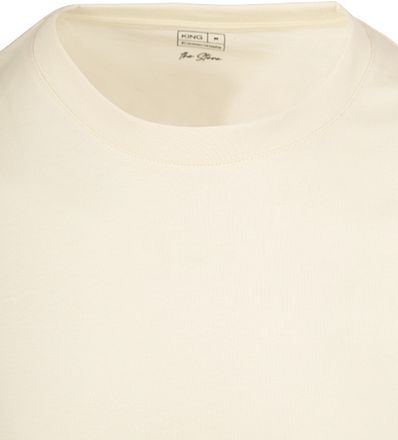 King Essentials The Steve T-Shirt Ecru