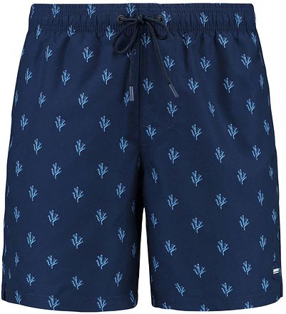 Shiwi badeshorts Mike Sketched Coral navy