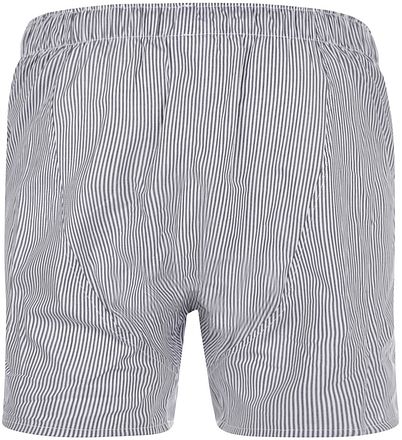 Steppin' Out Boxershorts Oxford Stripe Marinblå