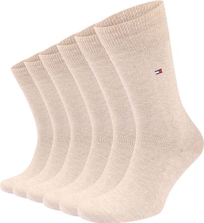 Tommy Hilfiger Klassiska Strumpor 6-pack Beige
