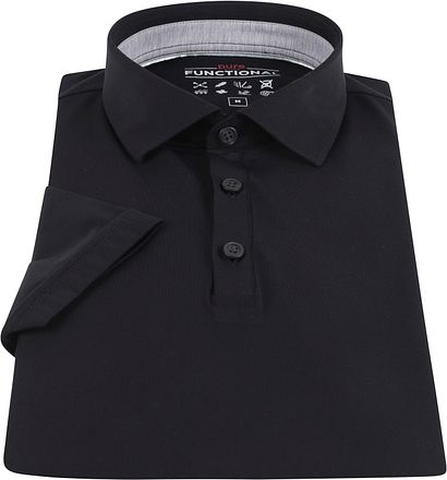 Pure kortærmet polo sort