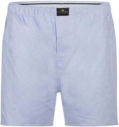 Steppin' Out Boksershorts Oxford Lyseblå