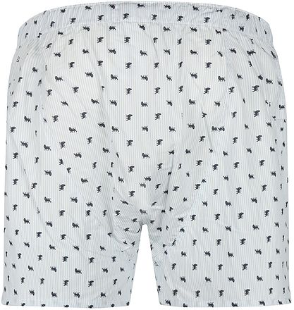Steppin' Out Boxershorts med Lyseblåt Tryk