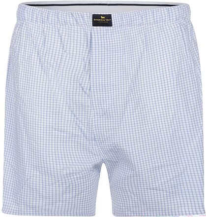 Steppin' Out Boxershort Checkered Light Blue