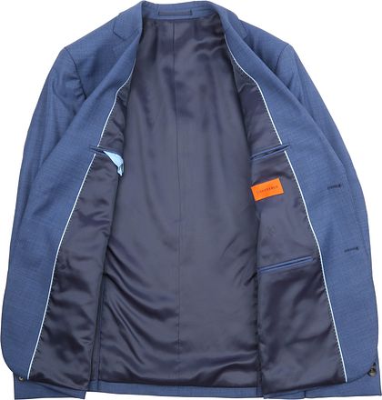 Suitable Costume Toulon Laine Bleu