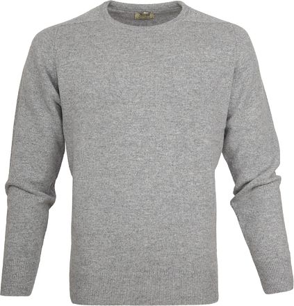 William Lockie Lambswool Grijs