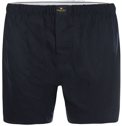 Steppin' Out Bokser Navy Poplin